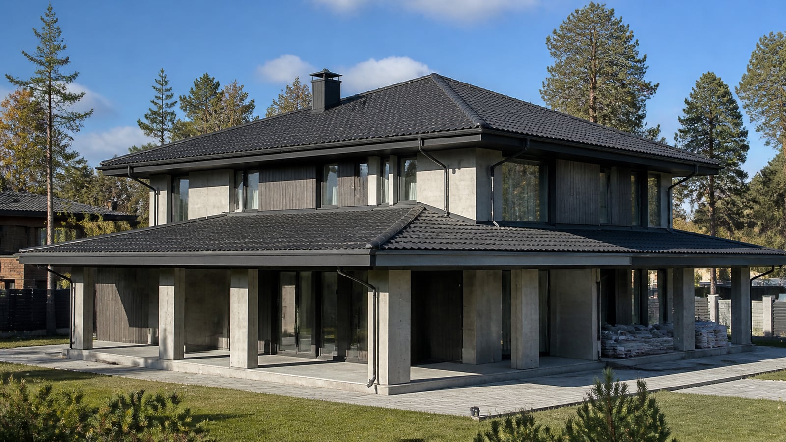 Керамическая черепица Creaton Premion в Одинцово, 195 м²
