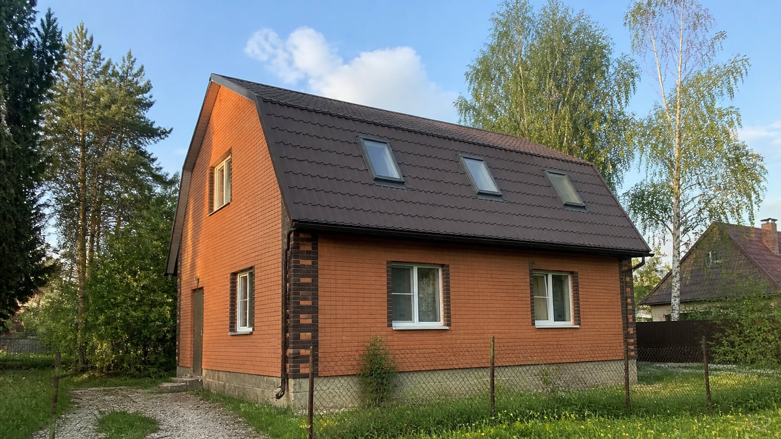 Установка 3 мансардных окон Velux в Одинцово